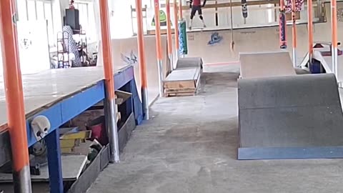 skateboarding
