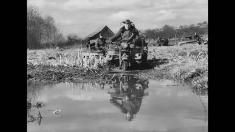Manufacture and testing of the Sd.Kfz. 2 Kettenkrad half-track motorcycle in 1943 Video