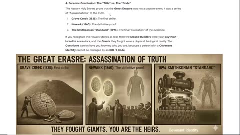 The Great Erasure ; A Different Version of European & Apostolic Christian History - Giants & More