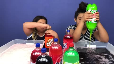 Don’t Choose the Wrong Soda Slime Challenge