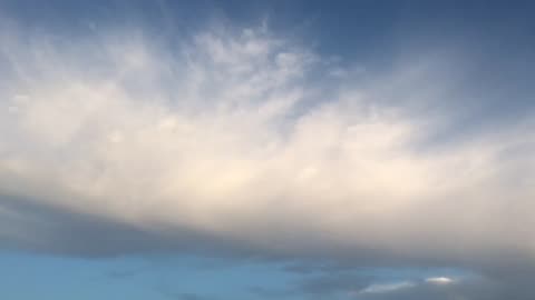 Sundown & lenticular cloud @7.56pm 8/17/2025