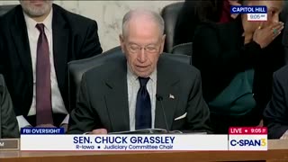 ⛔️ Sen Grassley announced FBI whistleblower revealed project "Artic Frost" targeted groups like Charlie Kirk's TPUSA 👀 9.16.25