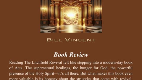 The Litchfield Revival by Bill Vincent - A Refreshing and Honest Take on Revival
