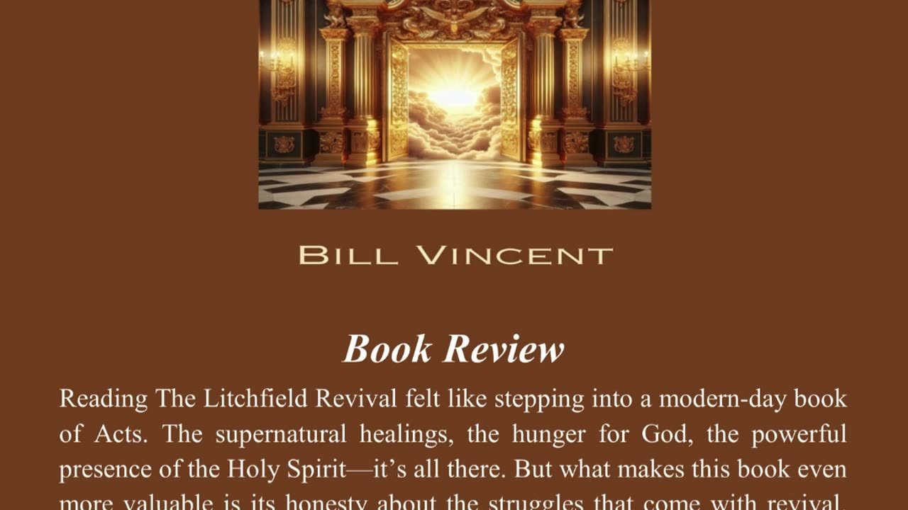 The Litchfield Revival by Bill Vincent - A Refreshing and Honest Take on Revival