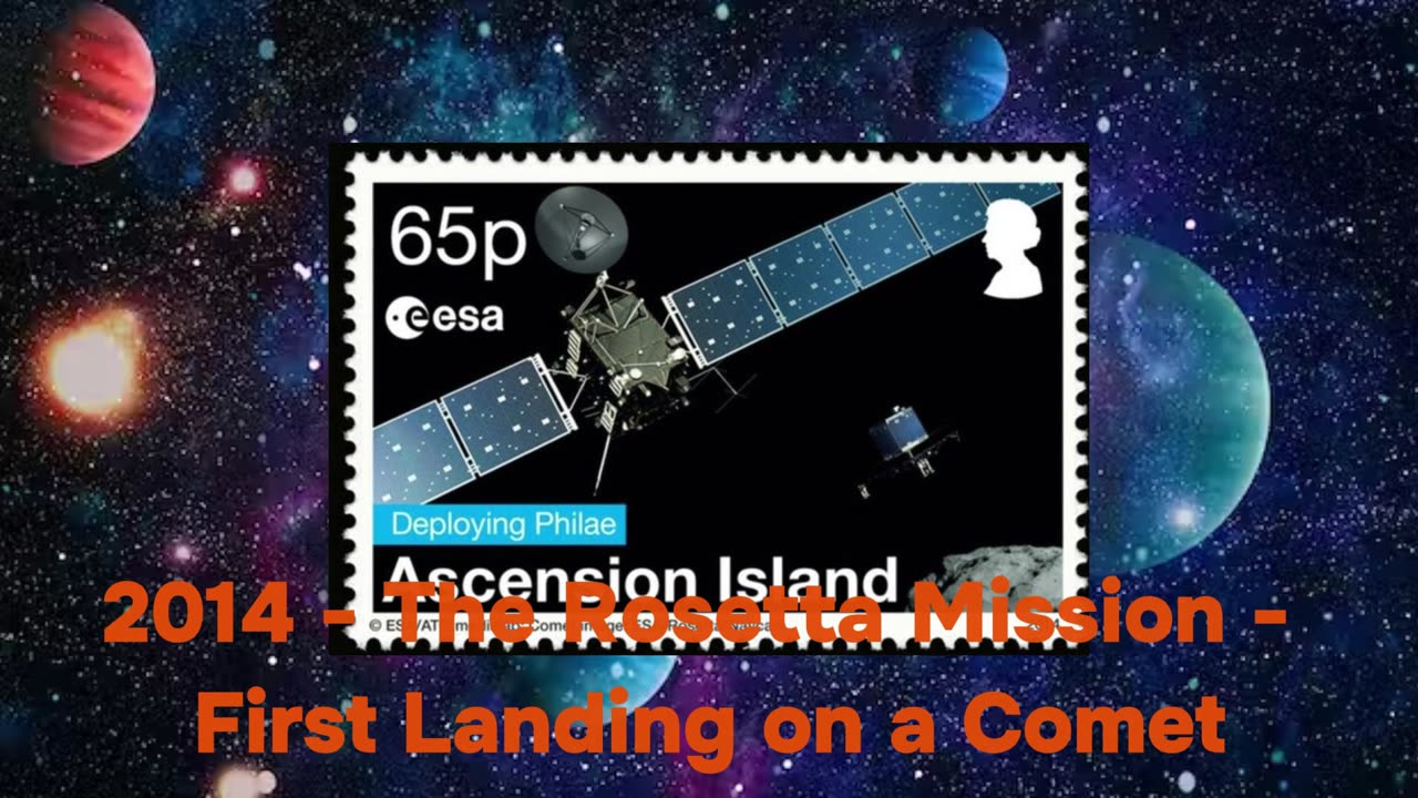Astronomy and Space Stamps - Ascension - Part 2