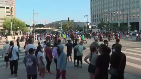 DAY 6 Live: Anti-ICE protests in downtown Los Angeles