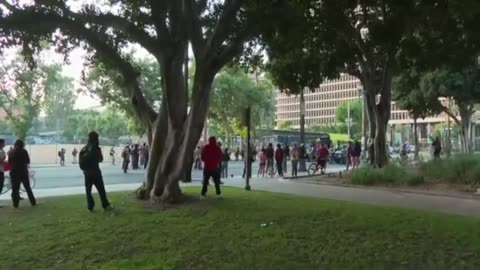 DAY 6 Live: Anti-ICE protests in downtown Los Angeles