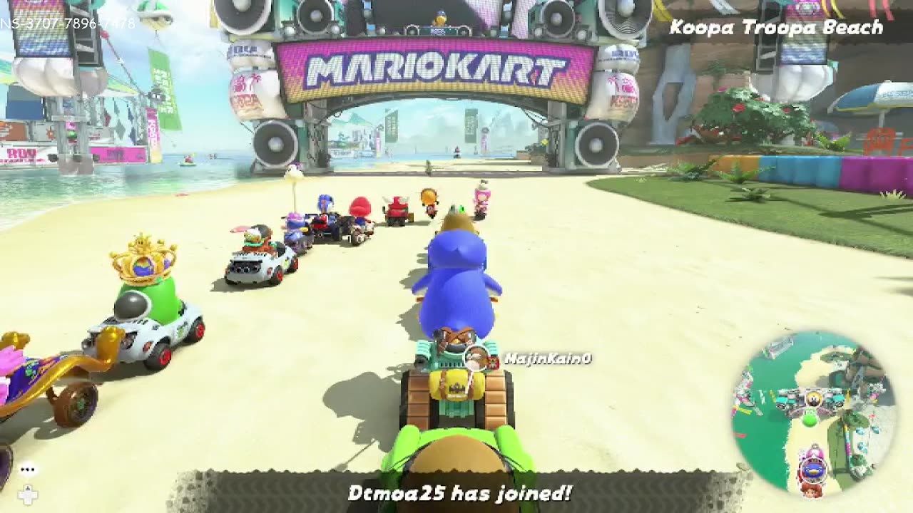 8-21-25 Edition of Mario Kart World. Racing with @TheGreatGQ