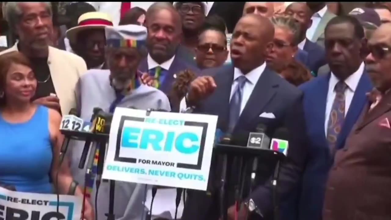 Independent Candidate for NYC Mayor Eric Adams: “This is a city NOT of socialism."