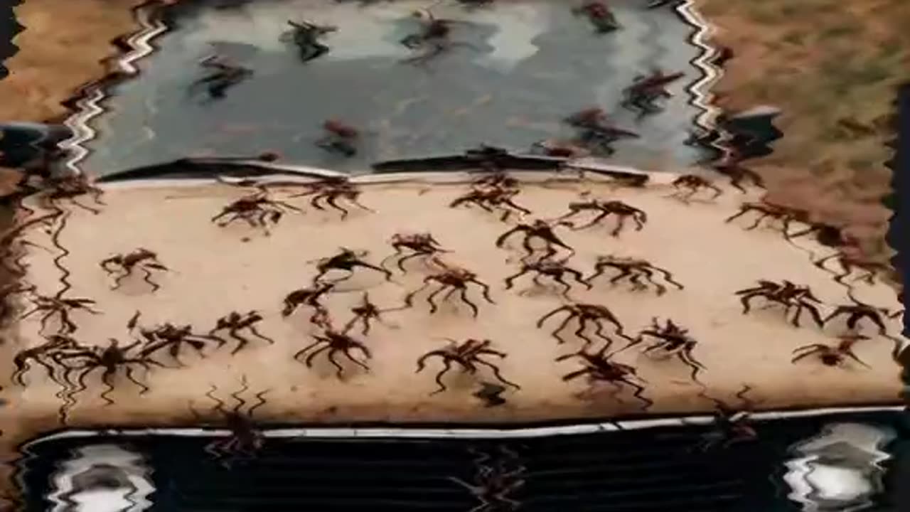 Milhares de aranhas