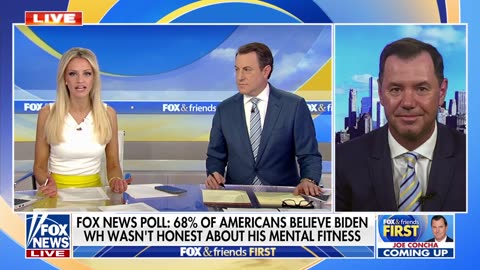 Majority of Americans believe Biden White House was dishonest about mental decline.