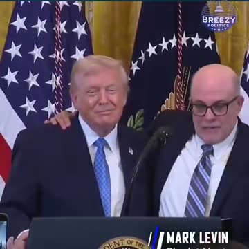 Trump gets grabbed by pro‑Israel radio host Mark Levin