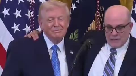 Trump gets grabbed by pro‑Israel radio host Mark Levin