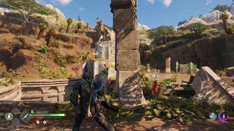 Battle81 Freya & Kratos vs Unfinished Dragon Fight God of War Ragnarock