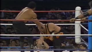 (1991.03.21) Big Van Vader & Crusher Bam Bam Bigelow vs Butch Reed & Ron Simmons - NJPW Starrcade