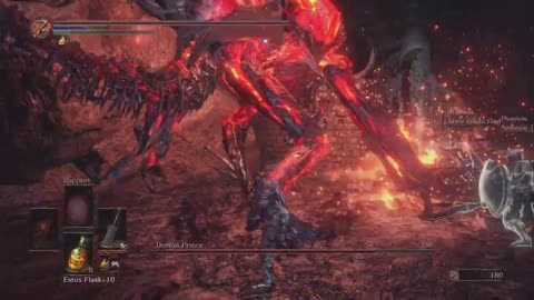 DARK SOULS III Demon Prince Boss Fight
