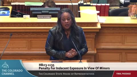 27 Democrats in Colorado voted against making indecent exposure to minors a felony