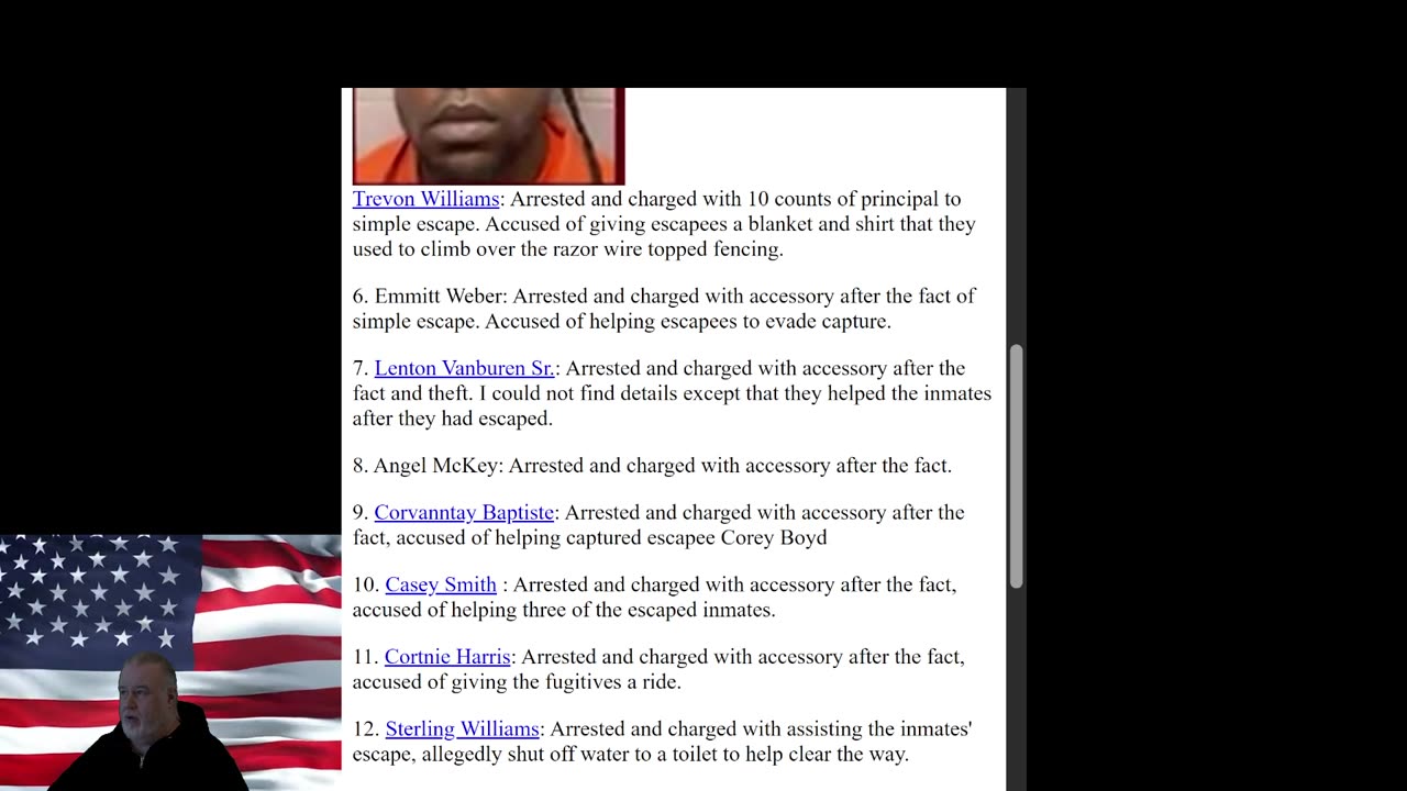 🚧10 escaped prisoners in New Orleans.🚧