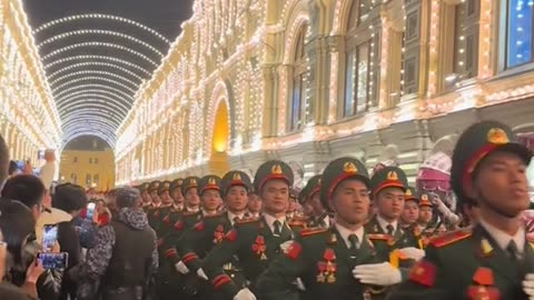Vietnamese Army attends military parade in Russian Federation