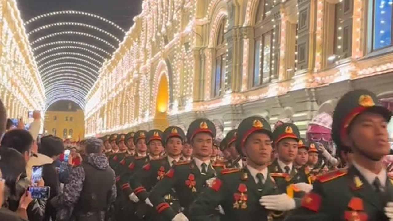 Vietnamese Army attends military parade in Russian Federation