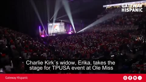 Erika Kirk Inspires with Her Arrival at the TPUSA Event at Ole Miss