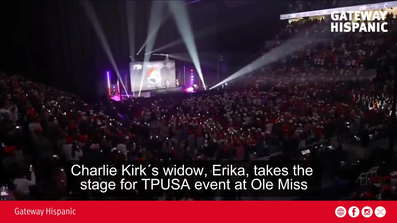 Erika Kirk Inspires with Her Arrival at the TPUSA Event at Ole Miss