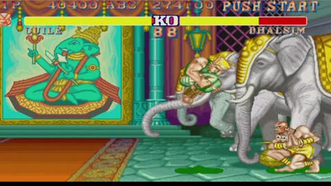 Guile vs Dhalsim