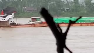 🚤🔥 Myanmar War | Kachin Forces Strike Military Supply Ships in Bhamo | RCF