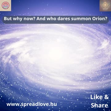 ✨ Orion Mystery – Orion, The Prince of Light ✨ - Who Calls Orion ❤️