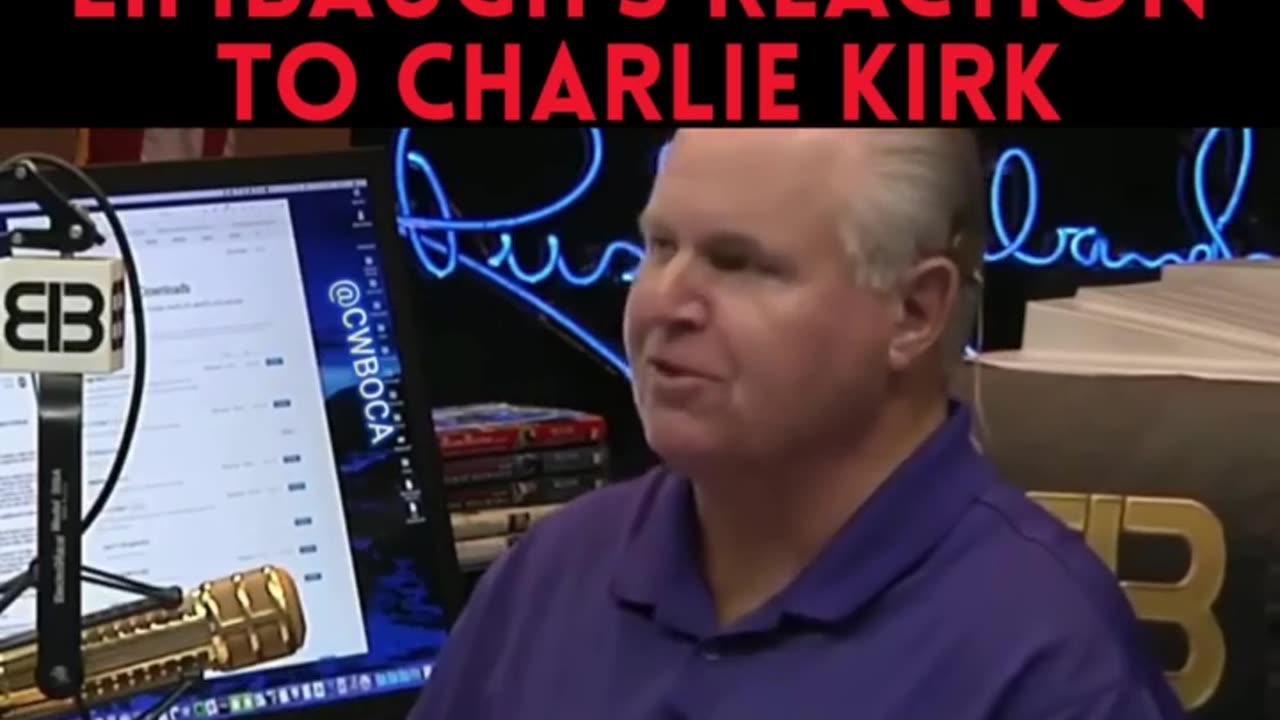 This hits hard. Rush knew Charlie was going places.