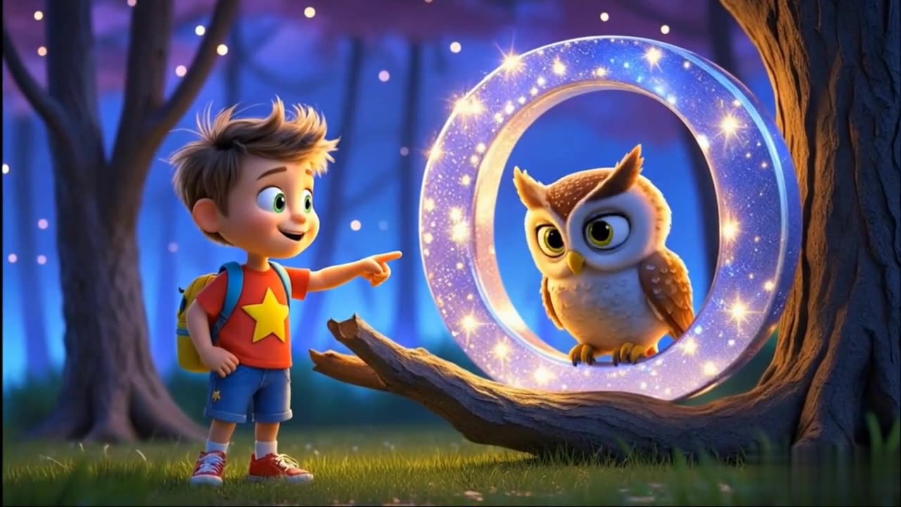 AI Kids: 6-Year-Old Tommy Explores the Alphabet Forest | Educational Short