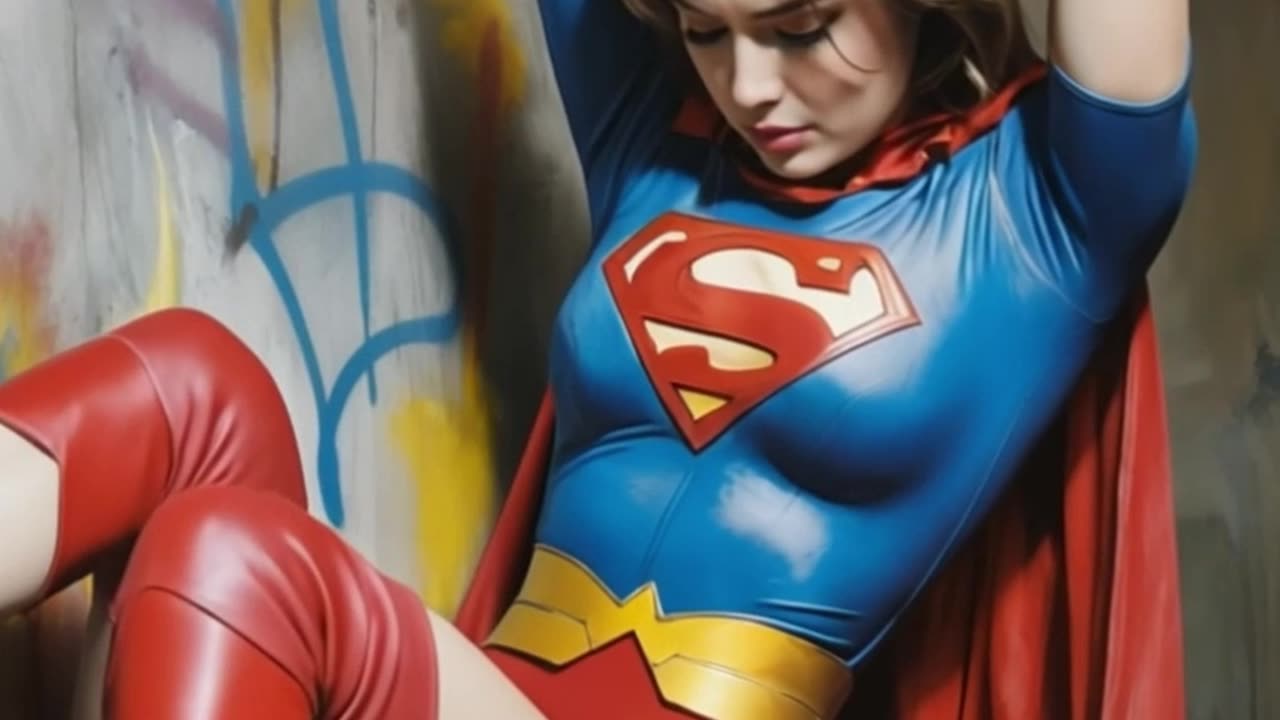 SuperGirl's Satin Twilight