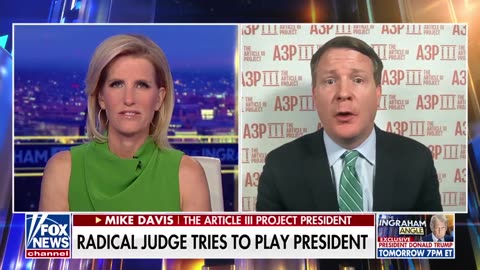 Mike Davis says President Trump's administration needs to ignore illegal lawless orders