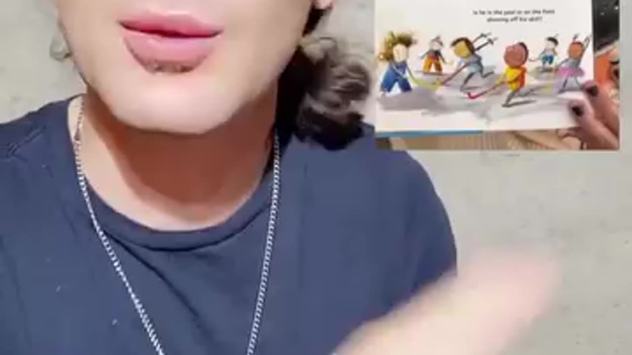 Buffalo Grill aka "Lilly" Contino read a transgender children's book