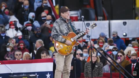 Ted Nugent Star Spangled Banner Michigan 10-17-2020