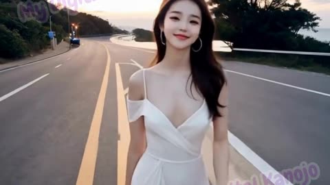 [4k Virtual Girlfriend] Your Korean Girl 윤아 Yoona in Mermaid Dress❤️