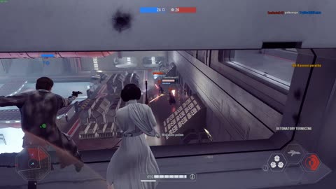 Star Wars Battlefront 2 Rakowy Gejplej Bohaterowie i Złoczyńcy #334 jebanie spoconego frajera iden