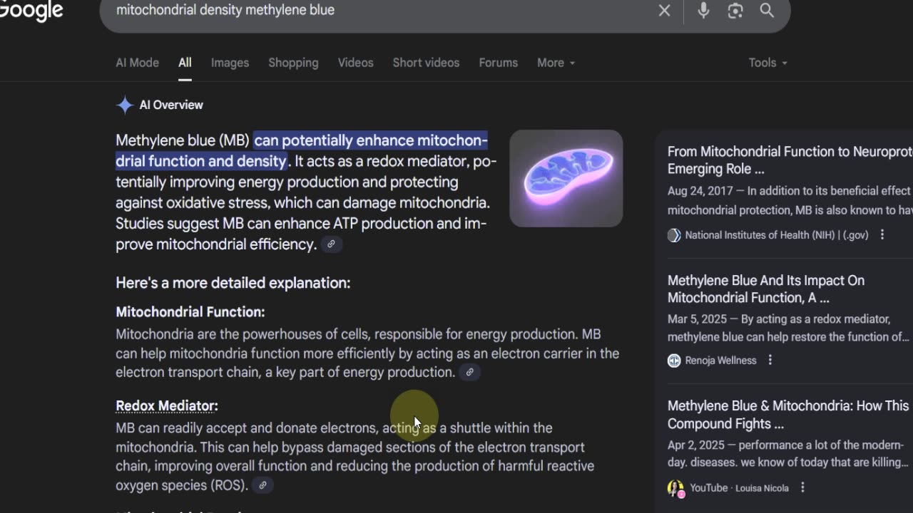 Deep Diving On Mitochondria