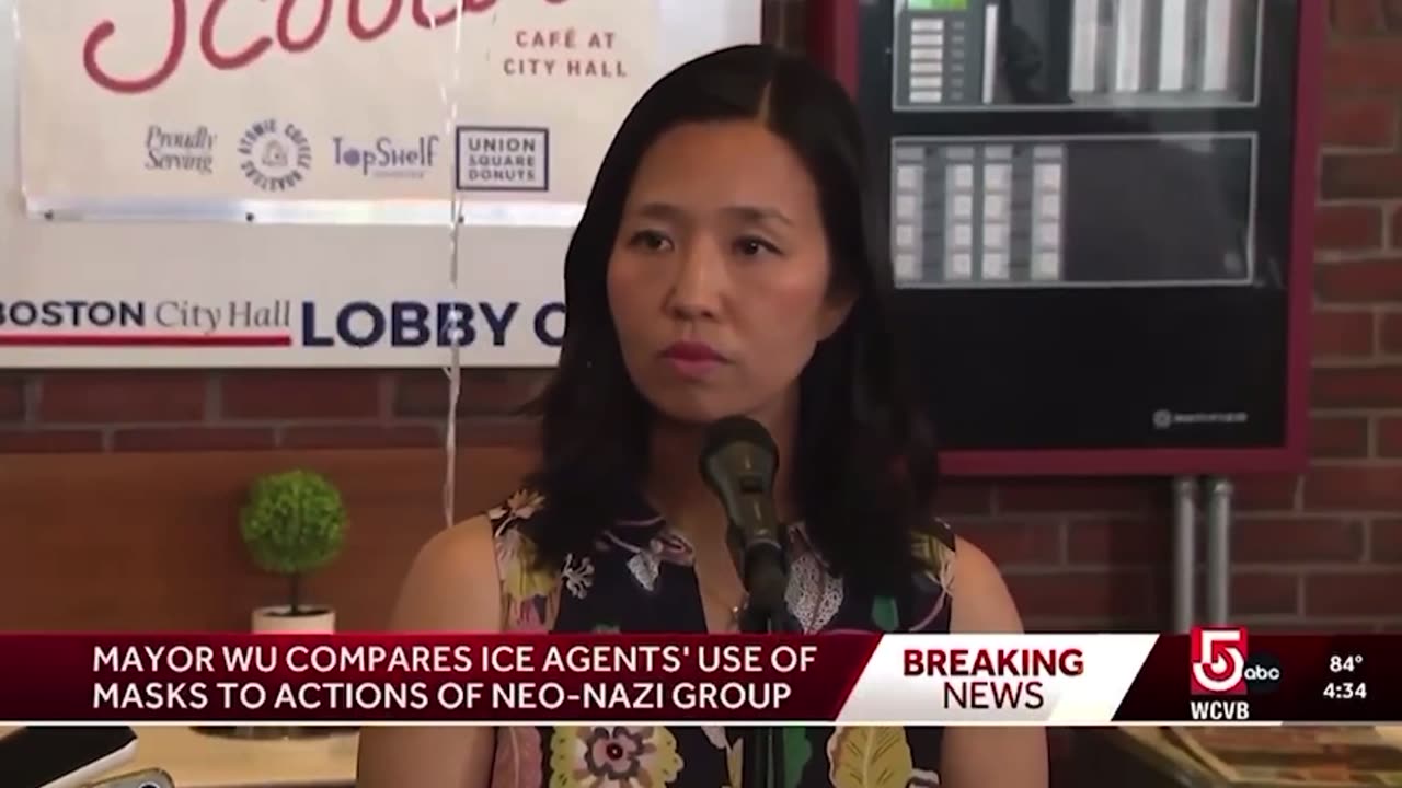 Boston Mayor Says Masked ICE Agents Are The Same as Neo Nazis