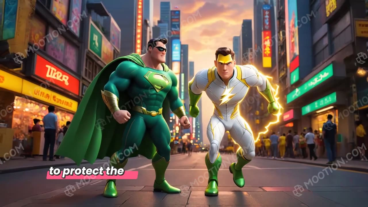 Green Superman and Godspeed Unite