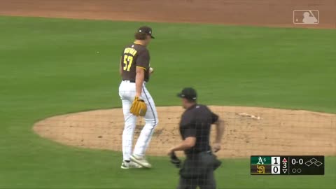 MLB - Tommy Tanks! Tommy White, the A's No. 8 prospect, goes deep in #SpringBreakout.