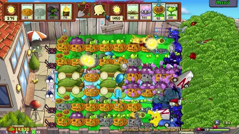 2K QHD 60FPS | PLANTS VS ZOMBIES | REPLANTED | SUPERVIVENCIA INFINITA | +0 | 2P | SUBIENDO RONDAS