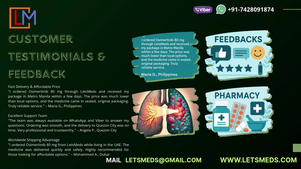 Buy Osimertinib Tablet Online Cost Philippines