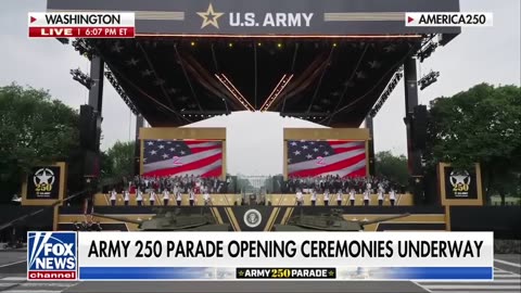 The administration and President Trump are invited to the Army 250 parade.