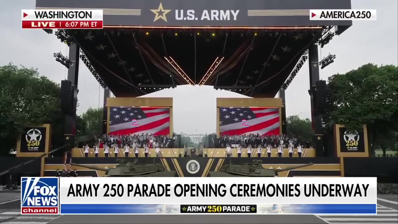 The administration and President Trump are invited to the Army 250 parade.