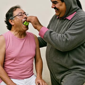 Petro y Nicolás Maduro en estos momentos 🔥 Contenido de humor ❤️ Si quieres aprender a hacer videos