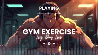 Leg Day Lies Energetic EDM Gym Workout Music 2025
