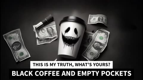 BLACK COFFEE AND EMPTY POCKETS