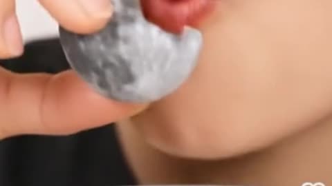 Asmr. Eat rose, moon, strawberry 🤤