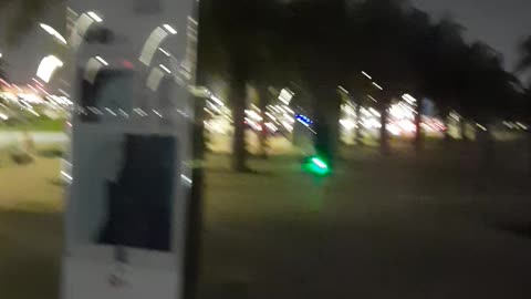 Night vlog video doha